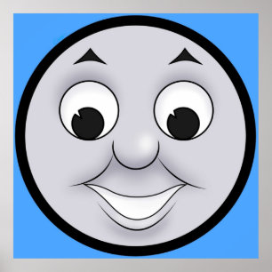 Poster Caricature de Thomas happy face ver