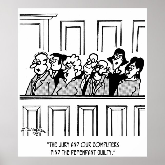 Poster Caricature du jury 2640 (Devant)