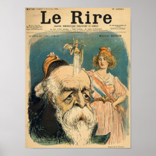 Poster Caricature of Henri Brisson,