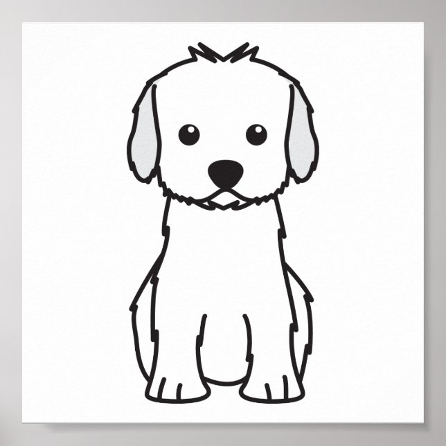 Poster Caricature pour chien de Cockapo (Devant)