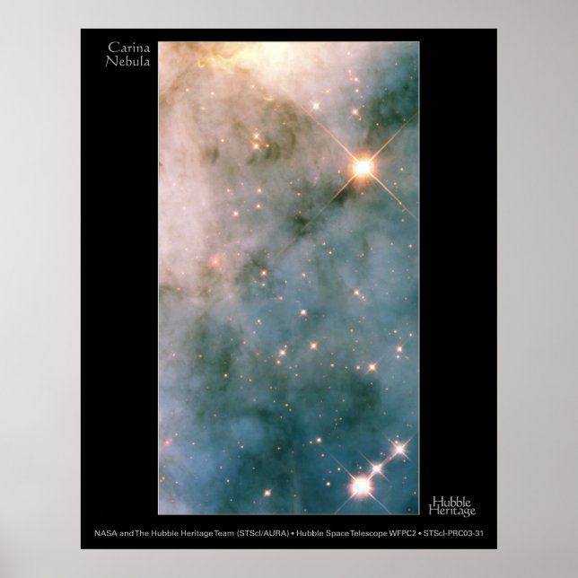 Poster Carina Nebula (Devant)