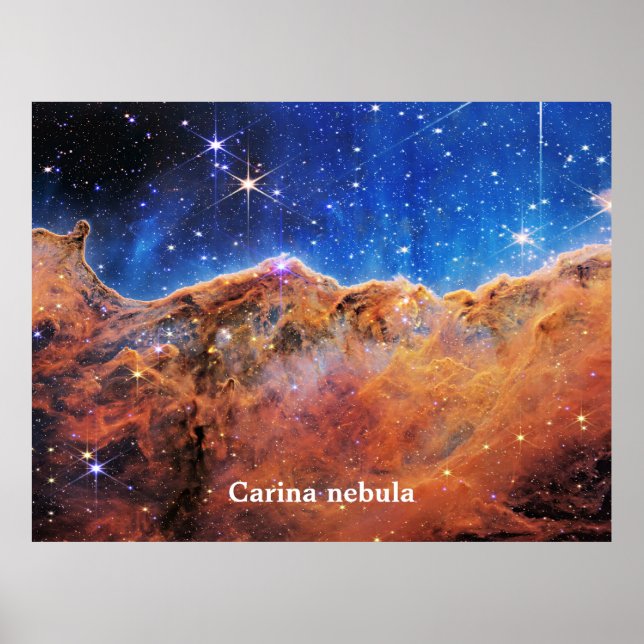 Poster Carina nebula (Devant)