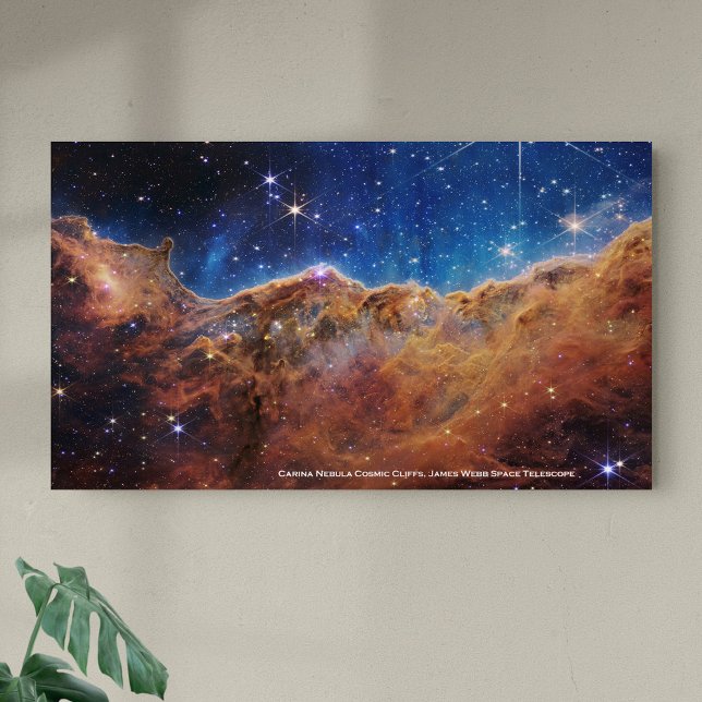 Poster Carina Nebula Cosmic Cliffs James Webb Extra Large (Créateur téléchargé)