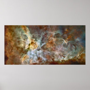 Poster Carina Nebula Extreme 78x38 (99x48)