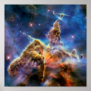 Poster Carina Nebula Mystic Mountain Outer Space Photo