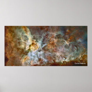 Poster Carina Nebula - Télescope Hubble