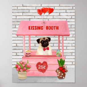 Poster Carlin Chien Valentine's Day Kissing Booth