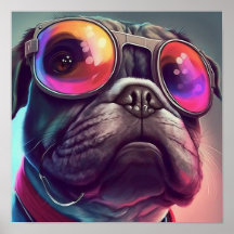 Carlin Dog Art