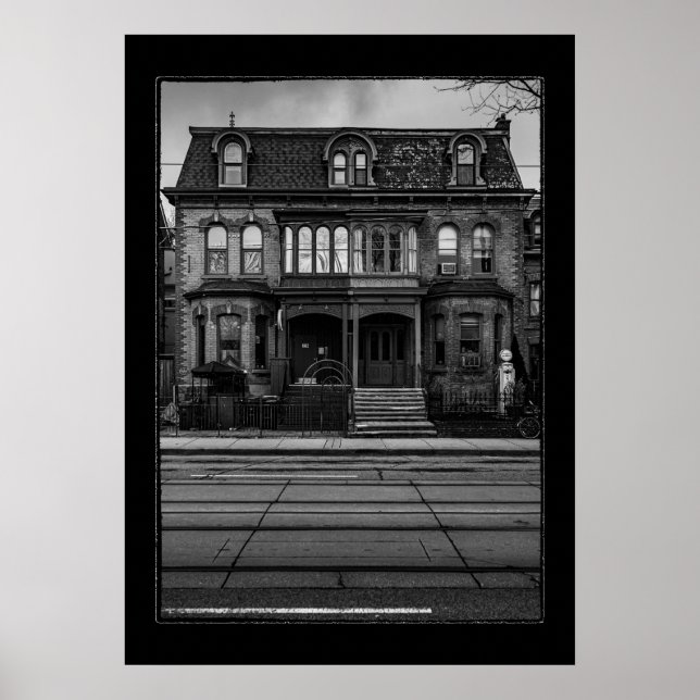Poster Carlton Street No 17 avec frontière (Devant)