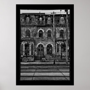 Poster Carlton Street no 3 avec frontière