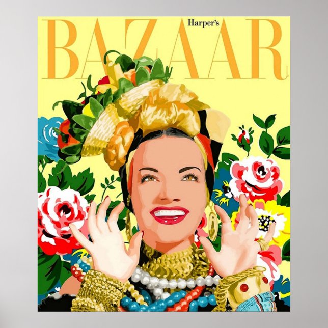 POSTER CARMEN MIRANDA (Devant)