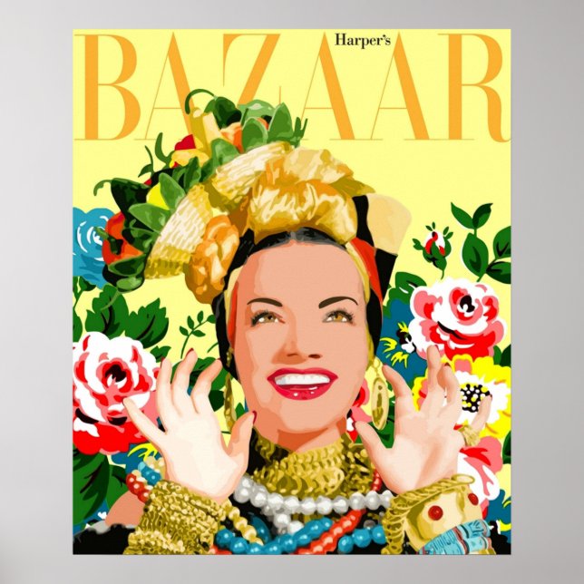 POSTER CARMEN MIRANDA (Devant)