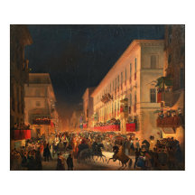 Carnaval à Rome, Fête de Moccoletti