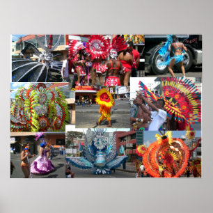 Poster Carnaval à Trinidad