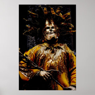 Poster Carnaval d'affiche de Venise