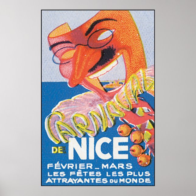 Poster Carnaval de Nice (Devant)