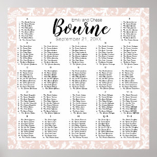 Poster Carnet de Mariage photo Millennial Pink Your Photo