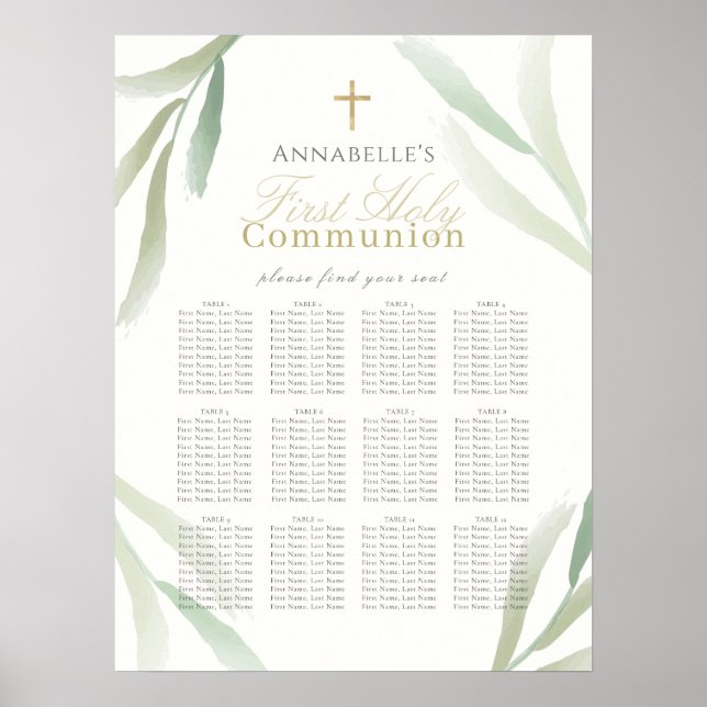 Poster Carnet de siège de la première communion sainte de (Devant)
