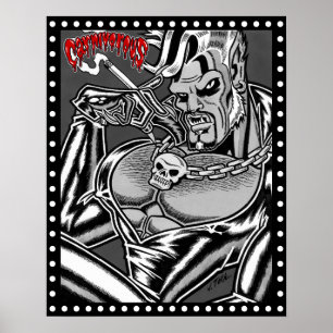 Poster Carnivorous™/Werebiker/Logo