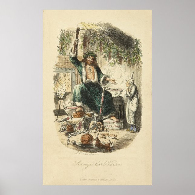 Poster Carol de Noël : Le troisième visiteur de Scrooge (Devant)