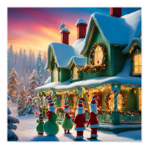 Caroleurs de Noël en Whoville-Inspiré