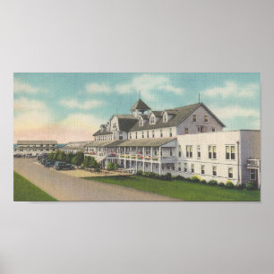 Poster Carolina Hotel and Bath House, Myrtle Beach, SC
