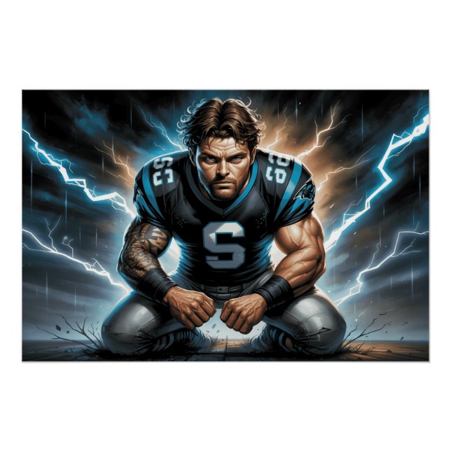Poster Carolina Panthers 2 (Devant)