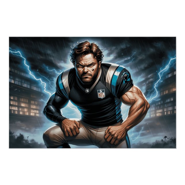 Poster Carolina Panthers 3 (Devant)