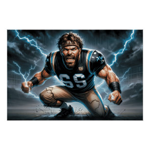 Poster Carolina Panthers 6