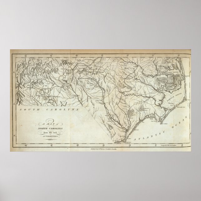 Poster Caroline du Nord 5 (Devant)