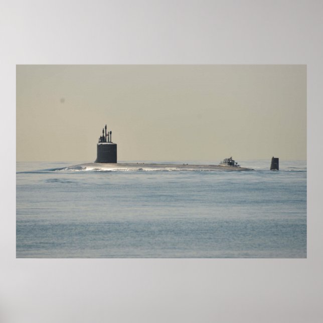 Poster Caroline du Nord (SSN 777) (Devant)