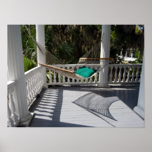 Poster Caroline du Sud Hammock