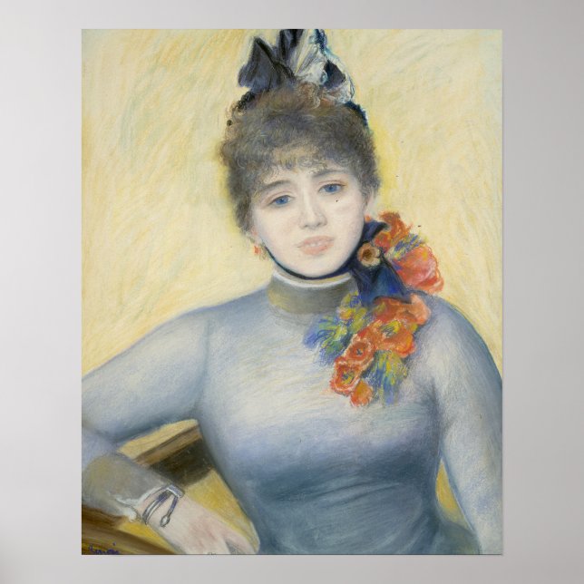 Poster Caroline Remy ("Severine"), c.1885 (Devant)