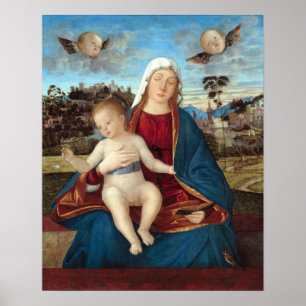 Poster Carpaccio Vierge à l'enfant