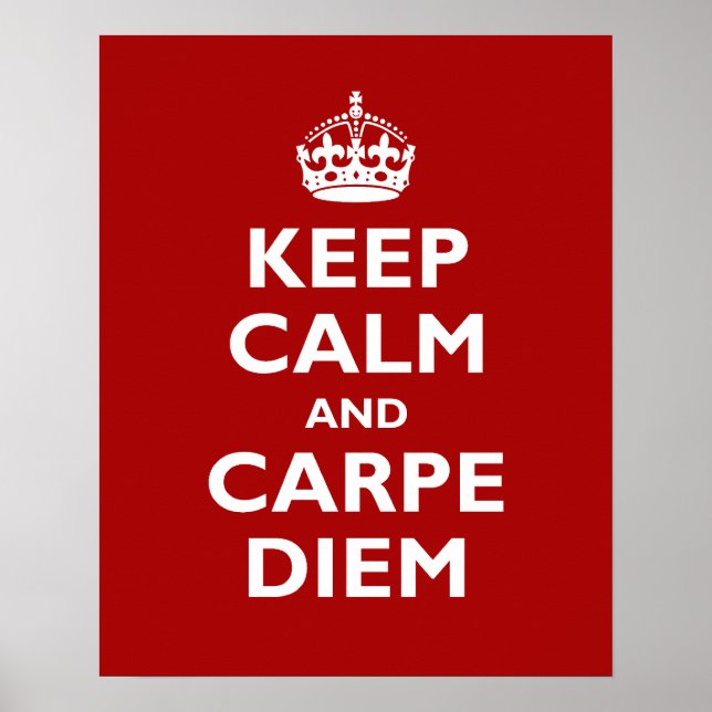 Poster Carpe Diem ! (Devant)
