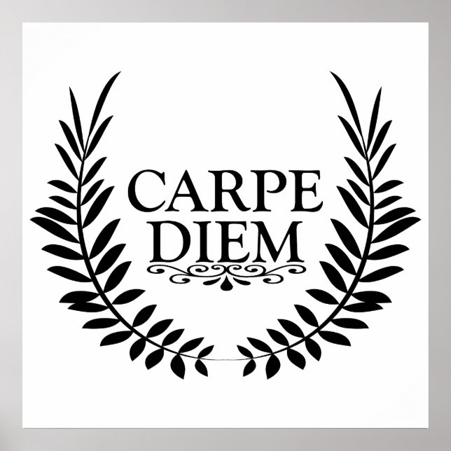 Poster Carpe diem (Devant)