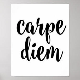 Poster Carpe diem