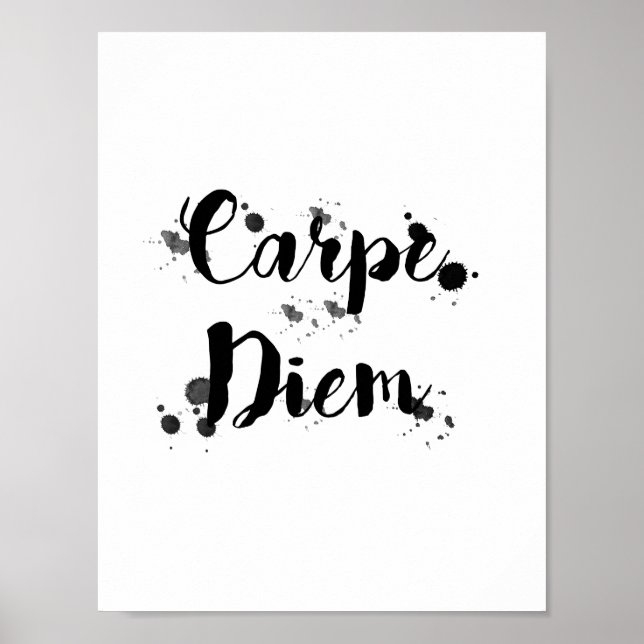 Poster Carpe Diem - (Devant)