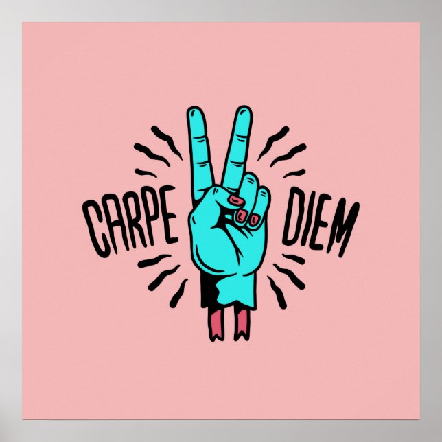 Poster Carpe Diem (Devant)