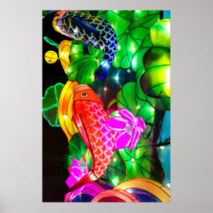 Poster Carpes illuminées