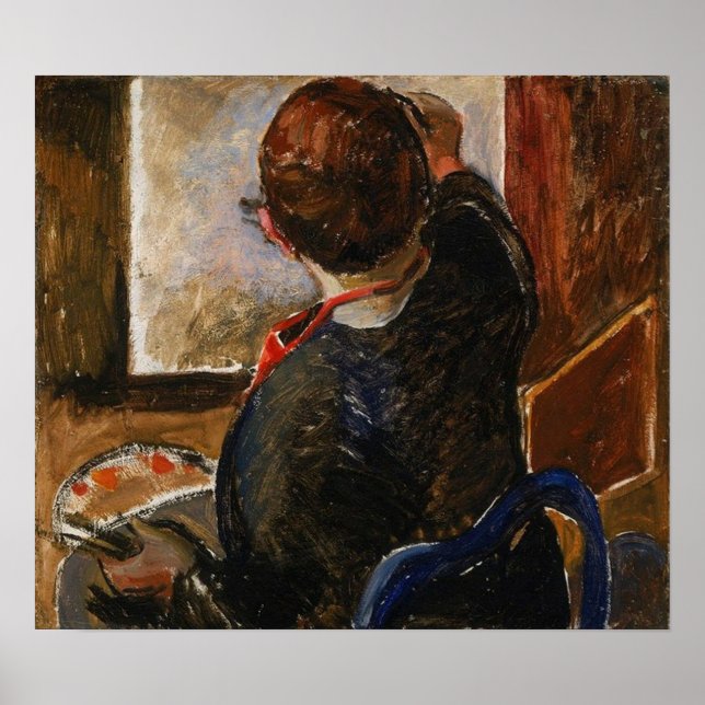 Poster Carr - Autoportrait 1924 (Devant)