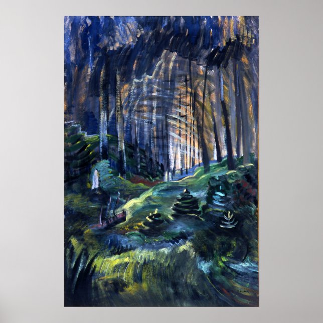 Poster Carr - Bois Profonds 1936 (Devant)