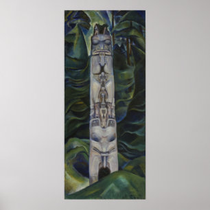 Poster Carr - Totem Et Forêt