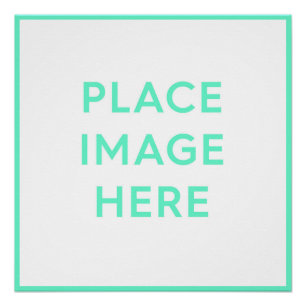 Poster carré brillant 20" x 20"