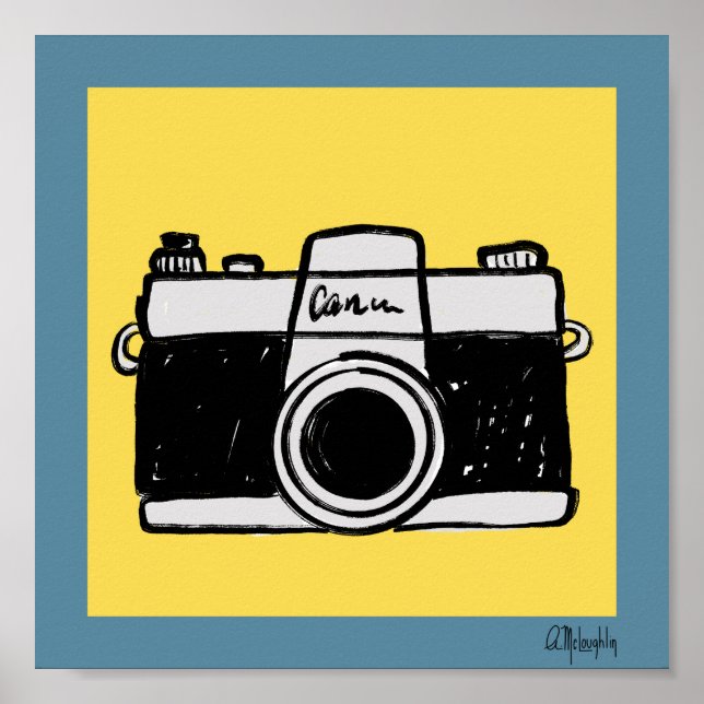 Poster carré d'affiche d'art 8x8 (Devant)