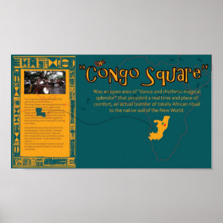 Poster Carré du Congo