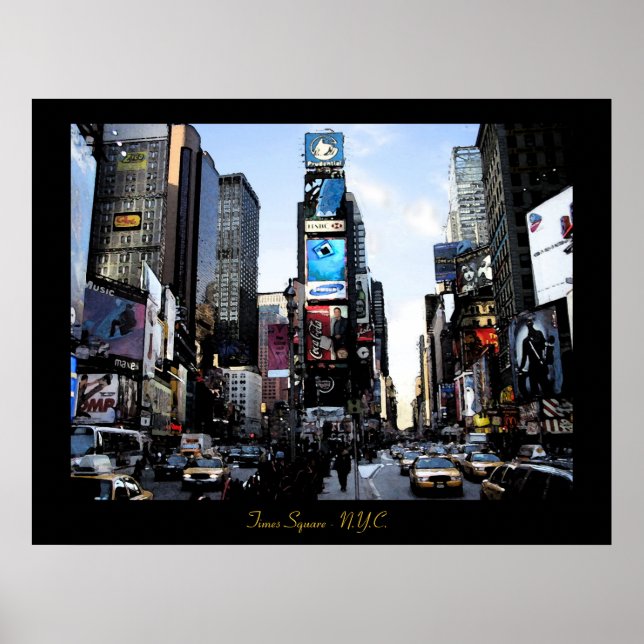 Poster Carré du Times - N.Y.C. (Devant)