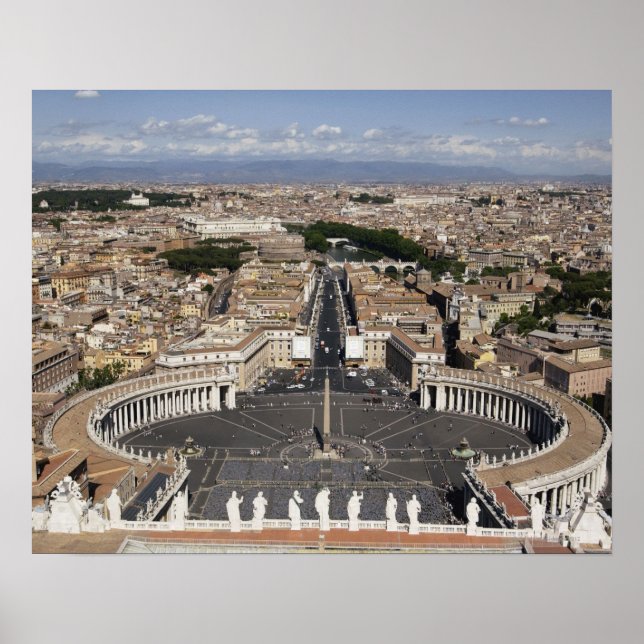 Poster Carré St Peters, Rome (Devant)