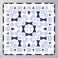 Carreaux en céramique azulejo portugal. p transpar