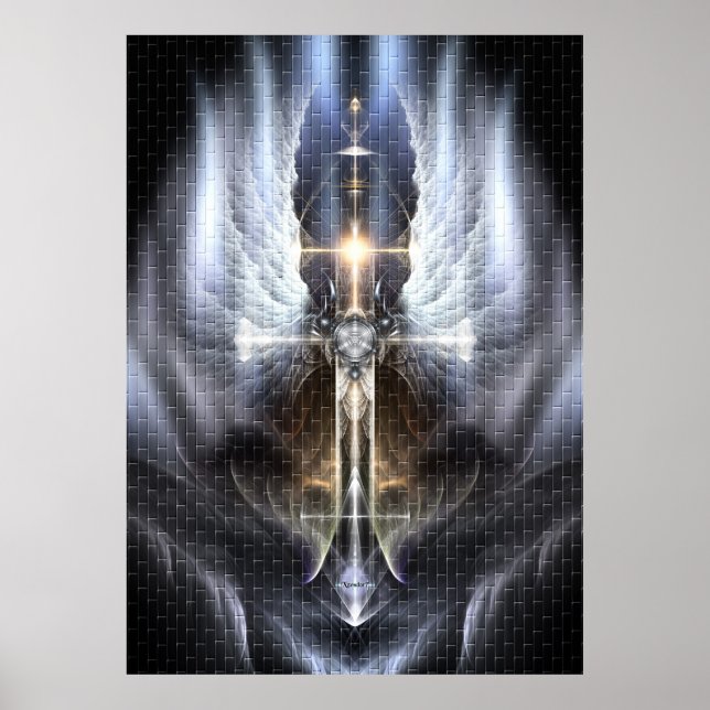 Poster Carrelage de l'affiche de l'aile céleste (Devant)